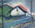 Load image into Gallery viewer, Vintage Original Mid Century Landscape Oil Painting from Sweden