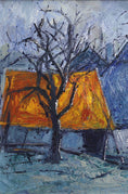 Load image into Gallery viewer, Mid Century Vintage Art Landscape Oil Painting from Sweden