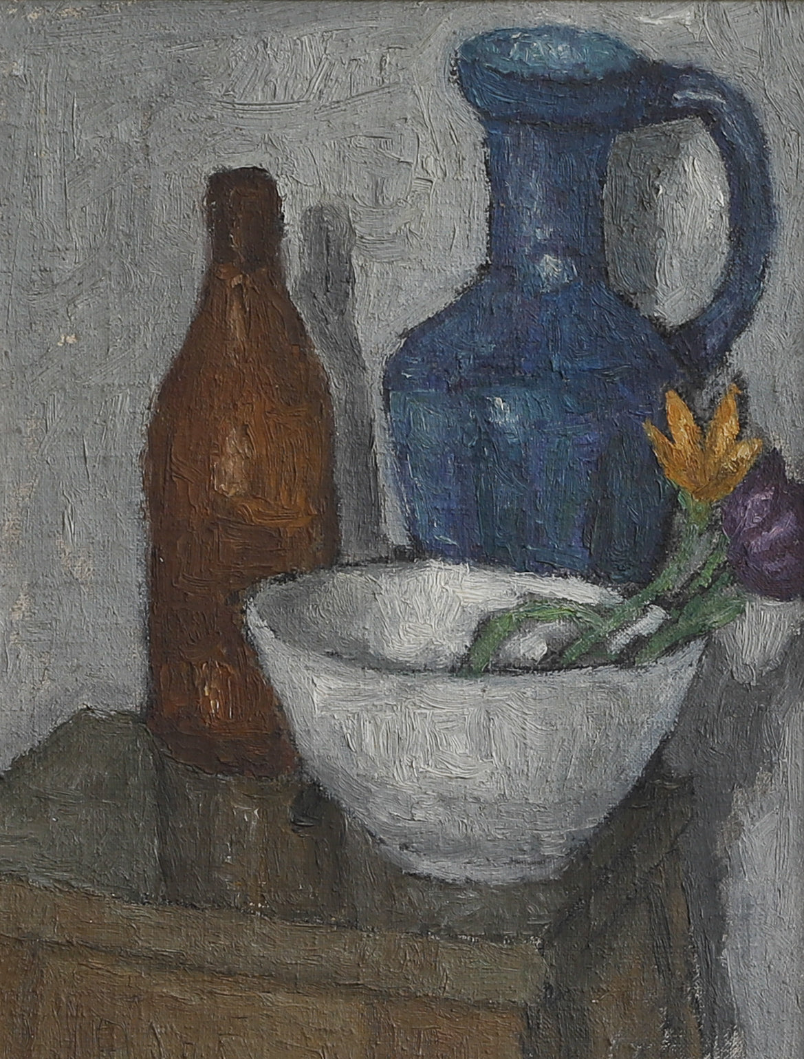 Vintage Mid Century Still Life from Sweden