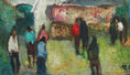 Load image into Gallery viewer, Mid Century Original Framed Oil Painting from Sweden
