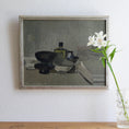 Load image into Gallery viewer, Mid Century Original Still Life Painting from Sweden 1956