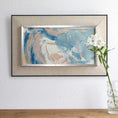 Load image into Gallery viewer, Mid Century Abstract Original Oil Painting from Sweden
