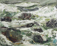 Load image into Gallery viewer, Mid Century Vintage Seascape from Sweden by O Wessbohn