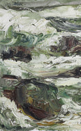 Load image into Gallery viewer, Mid Century Vintage Seascape from Sweden by O Wessbohn