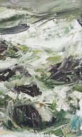 Load image into Gallery viewer, Mid Century Vintage Seascape from Sweden by O Wessbohn