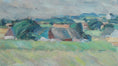 Load image into Gallery viewer, Large Original Vintage Fine Art Landscape Oil Painting from Sweden