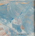 Load image into Gallery viewer, Mid Century Abstract Original Oil Painting from Sweden