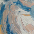 Load image into Gallery viewer, Mid Century Abstract Original Oil Painting from Sweden
