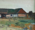 Load image into Gallery viewer, Vintage Art Room Sweden Original Farmhouse Oil Painting