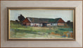 Load image into Gallery viewer, Vintage Art Room Sweden Original Farmhouse Oil Painting