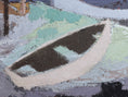 Load image into Gallery viewer, Mid Century Vintage Art Original Coastal Oil Painting from Sweden