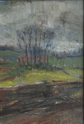 Load image into Gallery viewer, Mid Century Original LAndscape Oil Painting from Sweden