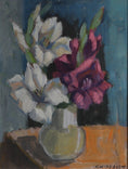 Load image into Gallery viewer, Vintage Original Still Life Oil Painting from Sweden
