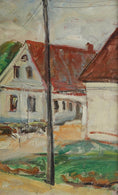 Load image into Gallery viewer, Vintage Original Landscape Oil PAinting from Sweden