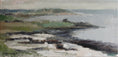 Load image into Gallery viewer, Vintage Mid Century Original Coastal Oil Painting from Sweden