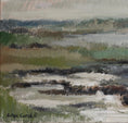 Load image into Gallery viewer, Vintage Mid Century Original Coastal Oil Painting from Sweden