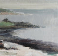 Load image into Gallery viewer, Vintage Mid Century Original Coastal Oil Painting from Sweden