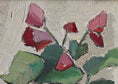 Load image into Gallery viewer, Swedish Vintage Art Original Floral Oil Painting