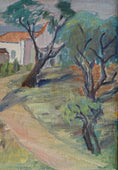 Load image into Gallery viewer, Mid Century Original Vintage Coastal Oil Painting from Sweden