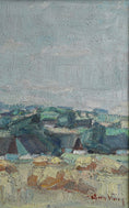 Load image into Gallery viewer, Original Vintage Fine Art Landscape Oil Painting from Sweden