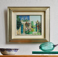 Load image into Gallery viewer, Vintage Art Room Original Garden Oil Painting from Sweden