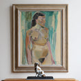 Load image into Gallery viewer, Vintage Figurative Oil Painting from Sweden 1954