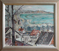 Load image into Gallery viewer, Mid Century Original Coastal Oil Painting From Sweden 1955