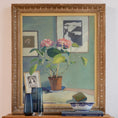 Load image into Gallery viewer, Mid Century Original Interior Oil Painting from Sweden 1945