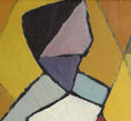 Load image into Gallery viewer, Vintage Mid Century Figurative Oil Painting From Sweden