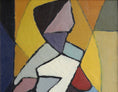 Load image into Gallery viewer, Vintage Mid Century Figurative Oil Painting From Sweden