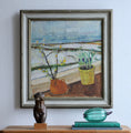 Load image into Gallery viewer, Vintage Mid Century Original Interior Oil Painting from Sweden