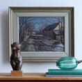Load image into Gallery viewer, Vintage Original Farmhouse Oil Painting from Sweden
