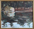 Load image into Gallery viewer, Vintage Original Mid Century Oil Painting From Sweden