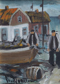 Load image into Gallery viewer, Original Vintage Oil Painting by A Wallsten from Sweden