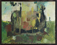 Load image into Gallery viewer, Mid Century Original Vintage Abstract Oil Painting from Sweden