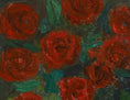 Load image into Gallery viewer, Original Red Roses Still Life Oil Painting Vintage Mid Century from Sweden