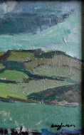 Load image into Gallery viewer, Swedish Vintage Art Original Landscape Oil Painting From Sweden