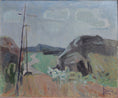 Load image into Gallery viewer, Mid Century Vintage Original Landscape from Sweden