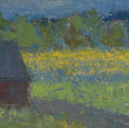 Load image into Gallery viewer, Vintage Art Original Farmhouse Landscape Painting from Sweden