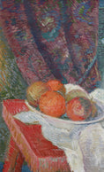 Load image into Gallery viewer, Mid Century Vintage Original Colorful Still Life Oil Painting from Sweden