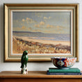 Load image into Gallery viewer, Vintage Mid Century Original Coastal Oil Painting from Sweden
