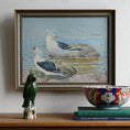 Load image into Gallery viewer, Vintage Original Oil Painting of Seagulls from Sweden