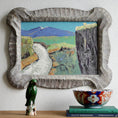 Load image into Gallery viewer, Mid Century Original Vintage Art Landscape Oil Painting