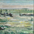 Load image into Gallery viewer, Vintage Art Room Mid Century Original Landscape Oil Painting