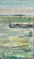Load image into Gallery viewer, Vintage Art Room Mid Century Original Landscape Oil Painting