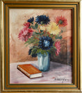 Load image into Gallery viewer, Vintage Mid Century Original Floral Still Life from Sweden