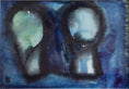Load image into Gallery viewer, Original Vintage Abstract Painting from Sweden