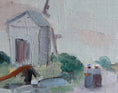 Load image into Gallery viewer, Vintage Mid Century Original Windmill Oil Painting from Sweden