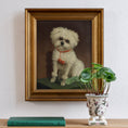 Load image into Gallery viewer, Vintage Art Original Dog Oil Painting from Sweden