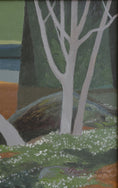 Load image into Gallery viewer, Vintage Mid Century Art Landscape Oil Painting from Sweden
